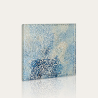 Verre feuilleté décoratif personnalisé, imprimé en sérigraphie, pour usage extérieur et intérieur, salle de bain, escalier, entrée