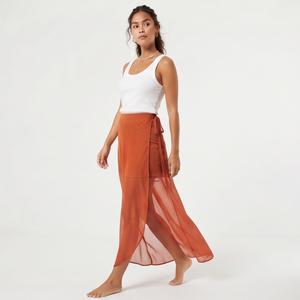 Women Sheer Mesh Beach Cover Up <b>Dress</b> Ladies Sheer Mesh Long Skirts <b>Dress</b> Sexy Transparent Beach Cover Up <b>Dress</b> Skirts Women's - Product Image 5