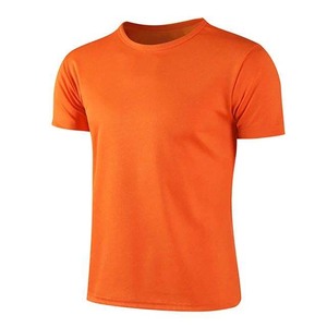 T-shirts d'été à manches courtes, fabrication OEM, logo personnalisé imprimé, uniforme, couleur unie, t-shirts en coton vierges, t-shirts pour hommes - Product Image 2