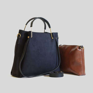 Custom Logo High-Quality Women's Handbags <b>Shoulder</b> <b>Bags</b> Made from Durable Leather Genuine Designer Soft <b>Large</b> Capacity Purses - Product Image 3