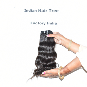 <b>Cheap</b> 100% Natural Black Manufactures Bundle Wavy women Deep Wave super double drawn silky and soft Indian Human Hair wholesale - Product Image 4