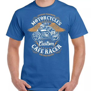 Camisetas de Hombre al por Mayor, de Poliéster/Algodón, Ecológicas, de Secado Rápido, Transpirables, de Manga Corta, Corte Holgado, con Estampado Casual, Tipo Seda - Product Image 1