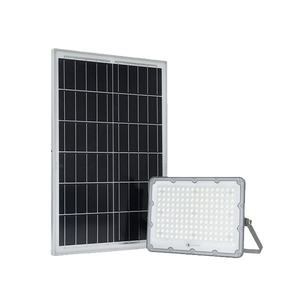 ไฟฟลัดไลท์พลังงานแสงอาทิตย์เป็นมิตรกับสิ่งแวดล้อม LED อลูมิเนียมสูงสุด50W IP66 TLC ได้รับการรับรองประสิทธิภาพที่ดีเยี่ยม - Product Image 4