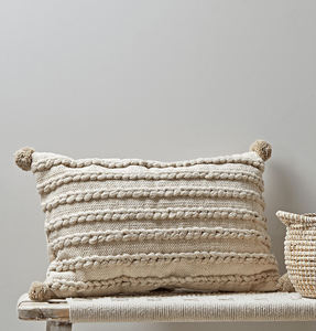 Funda de Cojín Marroquí Hecha a Mano con Lana, Estilo Berber Boho Tribal, Decorativa, Tamaño Personalizado, Venta al Por Mayor - Product Image 4