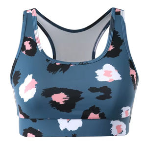 Venta al por mayor de los últimos sujetadores deportivos de alta calidad para mujer, todo tipo de sujetadores con impresión por sublimación personalizada, sujetadores deportivos transpirables para damas. - Product Image 2