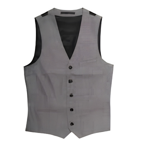 Chaleco de moda elegante y a la última, cortavientos, para trajes de negocios, con bolsillos de piel sintética, cuero, mezclilla, tipo cargo, regular, oversize y de punto. - Product Image 1