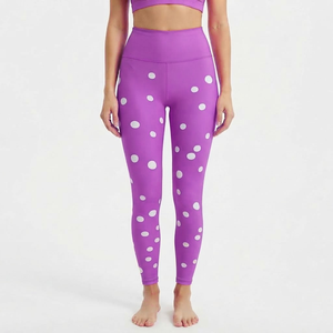 Leggings Deportivos de Cintura Alta para Mujer, Súper Elásticos, Coloridos, Sólidos, de Fabricante, para Yoga y Fitness - Product Image 4
