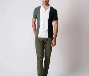 Camiseta Polo de Fibra de Bambú para Hombre, Camiseta Polo Deportiva que Absorbe la Humedad, Camiseta Polo de Corte Atlético para Hombre, Camiseta Polo de Diseño Personalizado para Hombre - Product Image 5