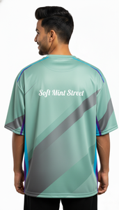 Camiseta Urbana de Gran Tamaño para Hombre, Sublimada, Estilo Casual - Product Image 4