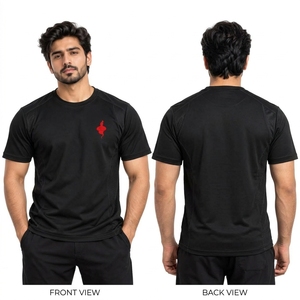 Men <b>T</b> <b>Shirt</b> Featuring Soft Breathable Fabric Short Sleeve Design Comfortable Regular Fit Reinforced <b>Stitching</b> And Lightweight - Product Image 6