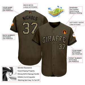 Camiseta de Béisbol Personalizada OEM Barata, a la Moda, con Talla Personalizada, Logotipo Personalizado, Impresión por Sublimación, de Secado Rápido - Product Image 2