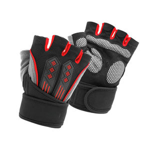 High Performance Winter Outdoor Half Finger Non-Slip Lightweight Unisex <b>Cycling</b> Gloves Breathable - Product Image 1