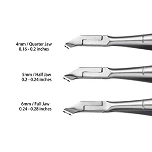 Coupe-ongles de précision, outil de suppression des cuticules, coupe-ongles à lame tranchante, outil de toilettage des ongles, coupe-ongles robuste, coupe-ongles pour manucure. - Product Image 3
