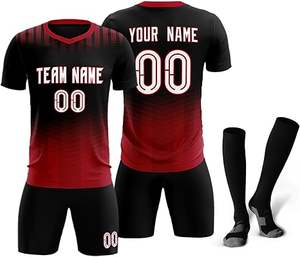 Uniforme de Fútbol sin Mangas de Último Diseño, 100% Poliéster, Nuevo Estilo, Personalizable con Logotipo Profesional para Adultos, Calidad Premium, Color Personalizado - Product Image 1