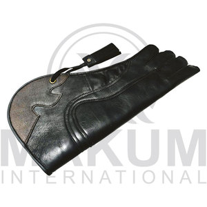 Gants de fauconnerie en cuir pour la manipulation des oiseaux, la formation et la sécurité des mains, fabriqués en cuir avec logo personnalisé - Product Image 3