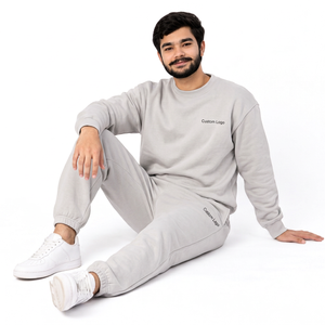 Vêtements de sport en coton unisexes en gros avec pantalons de jogging assortis pour les détaillants de vêtements américains - Product Image 4
