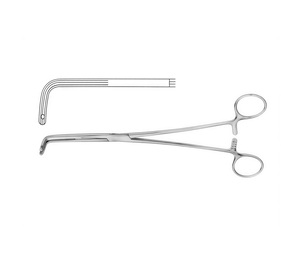 คีมจับเส้นเลือดคุณภาพสูง Finochietto Thoracic Forceps ทำจากเหล็กกล้าไร้สนิม สำหรับการผ่าตัดหัวใจและหลังอก และการผ่าตัดทั่วไป - Product Image 5