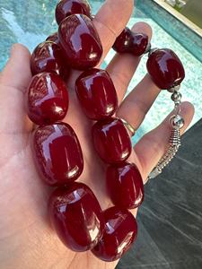 Chapelet islamique Misbaha en résine étanche fait main, Tasbih religieux, Cadeau de Ramadan et de l'Aïd, Décoration d'intérieur, Ange circulaire - Product Image 1