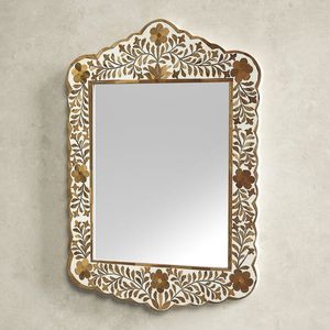 Premium Decorative Bone Inlay <b>Mirror</b> <b>Frame</b> Handmade Designer Wall <b>Mirror</b> For Boutique Hotel Interiors - Product Image 3