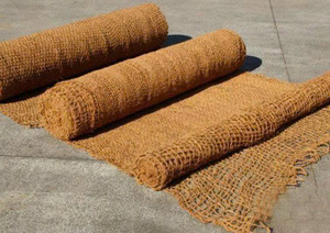 Vietnam Natural Coconut Coir Mesh for <b>Soil</b> Erosion Control Biodegradable Coir Net Mat for Agriculture & Landscaping by Eco2go - Product Image 5