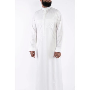 Jubba saoudienne, vêtements musulmans tendance, robe Panjabi pour hommes, vêtements islamiques pour hommes arabes saoudiens - Product Image 1