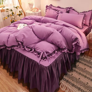 Jupe de lit décorative en tissu pour sommier, fabricant OEM ODM, jupe de lit élégante pour hôtel et maison, usage domestique, logo personnalisé - Product Image 5