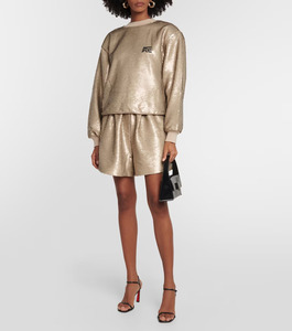 Sweat-shirt personnalisé pour femme avec paillettes glamour, pull de soirée haut de gamme, sweats à capuche pour femme sous marque privée - Product Image 1