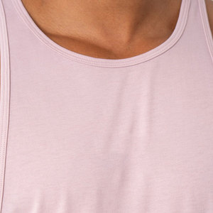 Camiseta sin Mangas Personalizada de Fabricante OEM, Corte Regular, Transpirable, Ecológica, de Poliéster/Algodón, Estilo Urbano, para Gimnasio - Product Image 6
