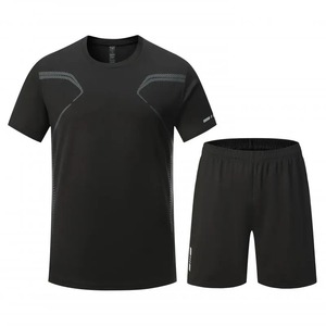 T-shirt de course à séchage rapide pour homme, 95 % coton et élasthanne, manches courtes, pour la gym, le fitness, l'entraînement, vêtements de sport, activewear 2026 - Product Image 3