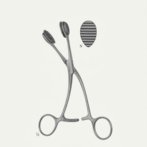 Pinzas para Lengua YOUNG - Pinzas de Acero Inoxidable para Disección y Enucleación - Product Image 2