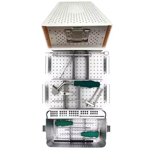 Meilleur ensemble d'instruments chirurgicaux orthopédiques en acier inoxydable, réutilisables, pour chirurgie implantaire, manuels, OEM, 7,3 mm, nouveaux instruments - Product Image 1