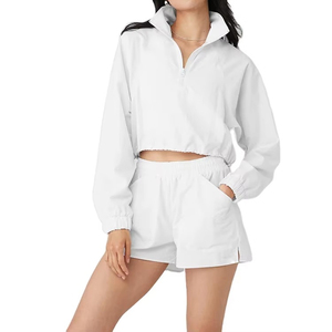 Servicio OEM/ODM, Chándal de Invierno con Capucha y Paneles con Cremallera, Corte Regular, Color Sólido, para Hombre, Logotipo Bordado Personalizado, Ropa Urbana, 100% Algodón - Product Image 5