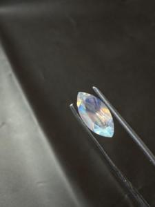 Lot en gros de pierres précieuses naturelles de pierre de lune arc-en-ciel, taillées ovales et en coussin, à facettes, certifiées par un tiers, pour la fabrication de bijoux - Product Image 4
