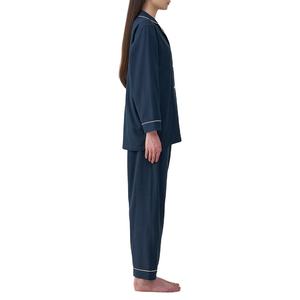 Pijama de Fibra de Bambú 100% Transpirable 2026, Conjunto de 2 Piezas con Botones y Manga Larga, Ropa de Dormir Personalizada para Mujer - Product Image 3