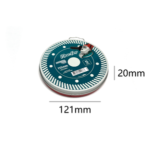 Boîte de rangement en fer blanc écologique 121x20mm avec impression offset 4 couleurs personnalisée, vide, pour emballage de lames de coupe d'outils - Product Image 2