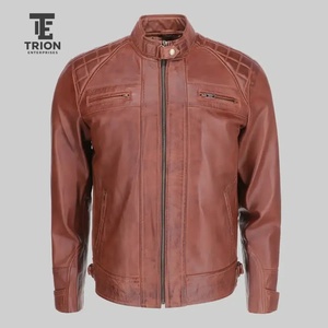 2026 Vestes en cuir pour hommes de qualité supérieure, confortables, entièrement personnalisables, en cuir de vachette véritable, à prix abordable - Product Image 4
