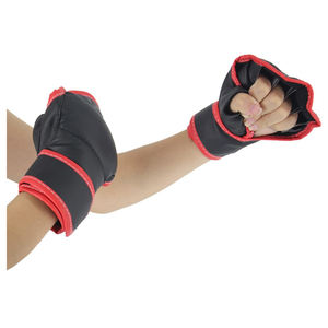 ถุงมือชกมวยหนังยืดกันน้ำ ดีไซน์ยอดเยี่ยม ครึ่งนิ้ว สำหรับฝึกซ้อม ต่อสู้ มวยไทย ซานด้า ใช้ในแคมปัส ปรับขนาดได้ - Product Image 3