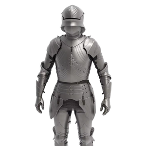 Traje de Armadura Medieval de Cuerpo Completo, Disfraz de Caballero, Guerrero, Cruzado, para Halloween, Regalo para Hombre - Product Image 1
