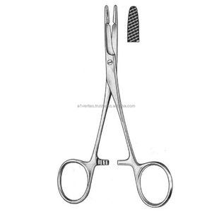 Porte-aiguilles manuels réutilisables en acier inoxydable de haute qualité A-1 VERITAS Olsen-Hegar 14 cm, instruments chirurgicaux de suture - Product Image 1