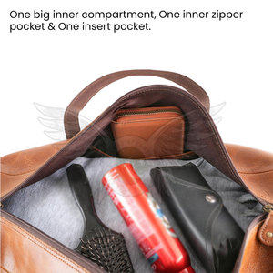 Leather Duffle Bag Waterproof <b>Convertible</b> <b>Backpack</b> Design Unisex for Easy Storage & Transportation Travel Personal Items - Product Image 4