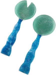 Handmade Resin Long Handle <b>Mirror</b> Polish Serving Spoon Cheese Spreader Butter Cutter Eco-Friendly Dishwasher <b>Microwave</b> Safe - Product Image 2