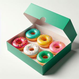 Bliss ecológico a medida para donuts artesanales Cupcakes grabado personalizado para chicle Sushi patatas fritas otros aperitivos - Product Image 6