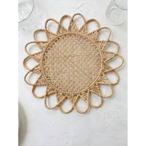 Nueva Placa de cargador de ratán de Metal minimalista Vintage de 13 pulgadas, placa de cargador de ratán, placa de cargador bohemio, placa de cargador de boda - Product Image 3