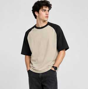 Camiseta de Manga Corta para Hombre, Cuello Redondo, Corte Regular, Estilo Casual, 100% Algodón Jersey, Color Sólido, Transpirable, de Secado Rápido - Product Image 2