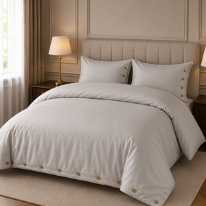 High on Demand OEM 300 TC Cotton Duvet <b>Bedding</b> <b>Set</b> for Hotel Projects Wholesale Home Textile Supply Available for Best Price - Product Image 1