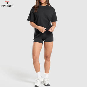 T-shirt d'été pour femme Custom Basics, 100 % coton, coupe classique, manches longues, écologique, coupe décontractée - Product Image 4