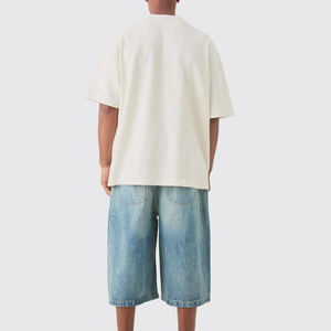 Camiseta de Verano Casual para Hombre, Talla Grande, Ligera, 100% Algodón, Personalizable para Clima Cálido, Venta al Por Mayor - Product Image 3