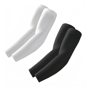 Guantes de protección solar unisex al por mayor para todas las estaciones, mangas de poliéster sólido con encaje de hielo y mangas largas para conducir. - Product Image 6
