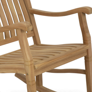 Los mecedora de muebles de jardín de madera minimalista son más cómodos y elegantes para un ambiente relajado, calidad garantizada - Product Image 5