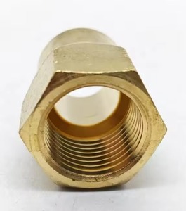 Raccord de plomberie à écrou évasé long, en fonte, pour basse pression, surface polie, filetage NPT/BSPT - Product Image 4